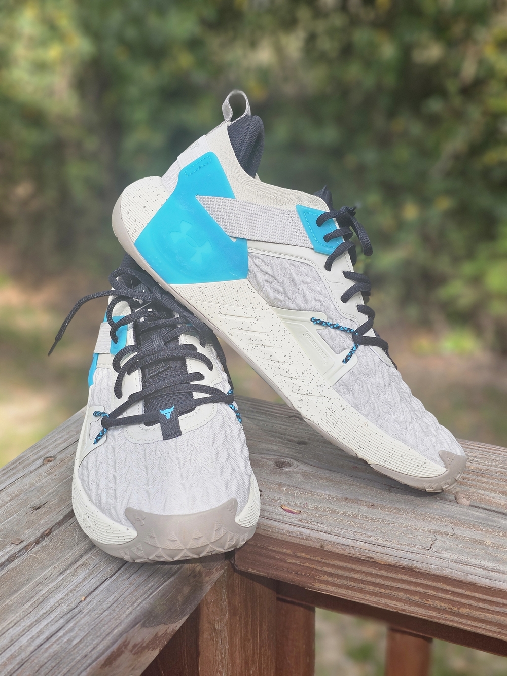 Under Armour Project Rock 6 Hushed Teal/White Clay